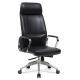 Executive Swivel PU Leather Revolving Chair With Castors