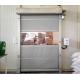 Stainless Steel Pvc Rapid Roller Doors Automation Shutter 220V Warehouse Clean Room