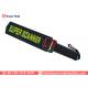 Handheld Security Metal Detector Wand 9V Battery Power Supply With LED Alarming Light