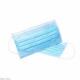Blue Disposable Mouth Mask Antiviral Respiratory Protection Melt Blown Fabric