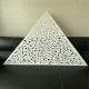 0.9mm Aluminum Metal Ceiling Triangle Shaped Clip In Suspended Perforated Ceiling Tile