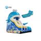 Park PVC Inflatable Whale Water Slide / Inflatable Water Slide For Pool