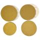 Sanding Disc 6 Holes Yellow Sandpaper Plate for Customized Furniture Wood Metal Polishing