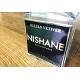 Customized NISHANE Perfume Metal Aluminum Label logo sticker Tags