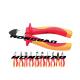 1000V Vde Hand Tool Set 200mm 8  Inch Insulated Wire Stripping Pliers Cable Crimping