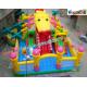 Custom Design Commercial Inflatable Water Parks For Kids 0.55mm PVC