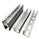 Galvanized Zinc 41x41 41x22 Slotted Unistrut Strut Channel