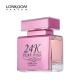 Lonkoom parfum perfume for women original 24K Pure Gold 100ml EDP Floral-Fruity perfume manufacturer long lasting
