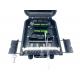 IP65 Mid Span ABS Optical Distribution Box  SC 16 Ports Flat Drop Cable Splice Closure