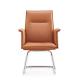 Paded Armrest Leather Office Swivel Chair genuine leather high back office chair