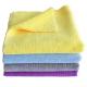 500gsm Yellow Car Detailing Cloths Towel For Windshield Cleaning