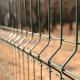 PVC Coated Galvanized 3D Metal Fence Panels for Road Garden Land School Playground