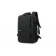 Black Business Men'S Executive Backpack With Zipper Closure