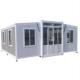 20ft or 40ft White/Customized Color Portable Prefabricated Expandable Container House