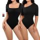 As Show CUSTOM Body Shaper Slimming Seamless Workout High Waist Thong Bodysuits for Women