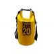 Yellow Sailing Dry Bag 24 X 60 Cm Rubber Logo With Different Sizes Option