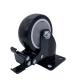 6 Inch Safety Dual Locking Plate Industrial Caster Wheels