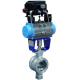 DN1200 Segment Ball Control Valve For Low Maintenance Requirements