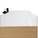 Formaldehyde Emission Standards E1 White Laminated Melamine Faced Wood MDF Board