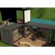 20HC Villa Economical Prefabricated Shipping Container Homes