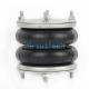 6×2 Flange Rubber Air Spring Parker 9109001 Double Convoluted Pneumatic Bellow
