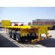 TITAN vehicle -- Container Flat Bed Semi Trailer with front wall