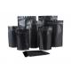 Stand up Black Heat Seal Food Grade Zip Plastic Bags for Nut Snack
