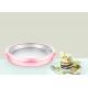 Miniature Manual Instant Ice Cream Tray Pink Colour Easy Operation In A Few Minutes