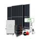 Roof Mounting 3kw 4kw 5kw 8kw 10kw Complete Set Hybrid Solar Energy System Kit for Home