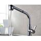 Basin Single Hole Sink Faucets Chrome Plated Finishing ABS Aerator