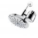 Bathroom Equipment with ABS Plastic Chromed Overhead Shower Head and Filter