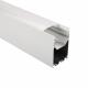 50x75mm Up Down Double Side Suspended Aluminum Extrusion Profile For Led Strip Light