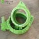 Stainless Steel Concrete Pump Clamp Zinc Color Plated For Pipe