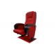 Fabric Upholstery 0.16m³ Movie Theater Seat With USB Charge Port