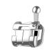 0.022 Orthodontic Brackets Stainless Steel Passive Self Ligating Bracket Brilliant IV