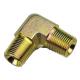 NPT JIC Hydraulic Adapters Brass 90 Elbow Tube Fitting Zn-Ni Plated