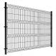 High Quality Outdoor Galvanized Steel Metal Pvc Coated 3d V Bending Welded Wire Mesh Garden Panel Fence