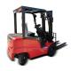 Durable 3meters 3tons Four Wheels Full Electric Forklift Suitable for large tonnage and high lifting with CE certificate