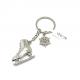 Personalized Metal Keychain Campaign Bone Shape for Everyday Key Holding