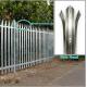 Hot dipped galvanized D Section Pale Metal Palisade Fencing Aluminium For Farm