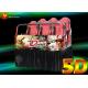 Truck Mobile 5.1 Sound Track 5D Movie Theater With Bubble / Rain / Wind Effect