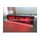 PH 10 Indoor LED Moving Message Display Single Red with CE / UL Standard