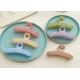 Lactic acid bacteria series decorations Jelly chain clip versatile hair clip back head shark clip hair accessories