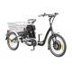 22  Electric Adult Tricycles Black 3 Wheel Electric Trike With Rear Luggage Carrier