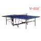 Blue Color Standard Foldable Table Tennis Table Stable Structure For Office Exercise