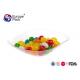 PS Small Clear Plastic Disposable Bowls With LFGB FDA Certificate