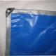 Waterproof Tarpaulin Fabric Blue Silver Heavy Duty Canvas Tarp With Low Price