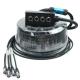 Multi-Channel 4 Channel Signal Sockets Industrial Electric CAT6 SF/UTP Network Cord Retractable Cable Reel