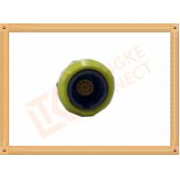 Plastic Female 9 Pin Circular Push Pull Connectors Round Self Locking