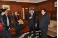 President Hu Shougen met with General Manager of Moller Villa Hotel